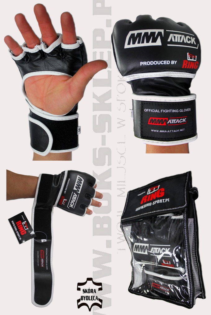 Ocifjalne rękawice MMA - Gali MMA ATTACK